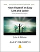 Have Yourself an Easy Lent/Easter! Organ sheet music cover